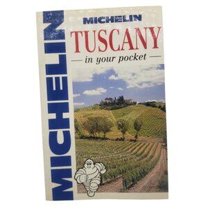 Michelin Tuscany In Your Pocket Travel Guide 1996 Edition Paperback